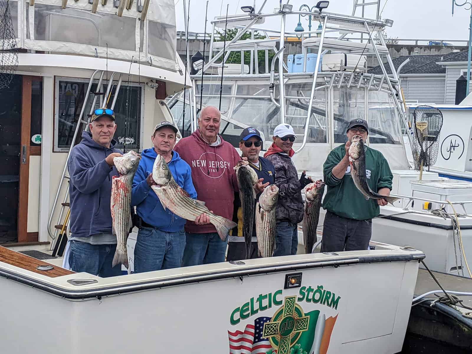 Fishing in Belmar on CelticStoirm Charter